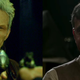 Connor Trineer as Michael the Wraith on Atlantis (left) and Connor Trineer as Prof. Landford the Not-Wraith on Origins (right).